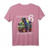 Ich Bin 6 Aus Dem Weg Dino Monstertruck T-Shirt - Perfektes Geburtstagsgeschenk für Jungen zum 6. Geburtstag