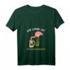 Damen Party T-Shirt mit Spruch 'Die Lage Ist Besäufniserregend' - Lustiges Flamingo Saufen Geschenk für Junggesellinnenabschied & Mallorca