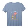 Damen Party T-Shirt mit Spruch 'Die Lage Ist Besäufniserregend' - Lustiges Flamingo Saufen Geschenk für Junggesellinnenabschied & Mallorca