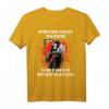Beruflich wollte ich schon immer was mit Menschen machen T-Shirt  Lustiges schwarzhumoriges Design für Lehrer, Erzieher & Witzbolde zu Halloween, Geburtstag & Arbeit