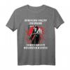 Beruflich wollte ich schon immer was mit Menschen machen T-Shirt  Lustiges schwarzhumoriges Design für Lehrer, Erzieher & Witzbolde zu Halloween, Geburtstag & Arbeit