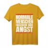 Normale Menschen machen mir Angst T-Shirt  Humorvolles Statement für Individualisten, rebellisch und provokant