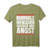 Normale Menschen machen mir Angst T-Shirt  Humorvolles Statement für Individualisten, rebellisch und provokant