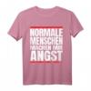 Normale Menschen machen mir Angst T-Shirt  Humorvolles Statement für Individualisten, rebellisch und provokant