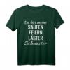 Lustiges Partneroutfit für Frauen - Du bist meine Saufen Feierster Schwester Freundinnen T-Shirt für Partys, Urlaub & Spaß