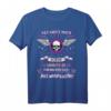 Als Gott mich schuf grinste er und dachte das wird lustig T-Shirt  Lustiges Geburtstagsgeschenk für Männer und Frauen mit sarkastischem Spruch