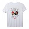 HapBunny Mellow Out! Smoking Cartoon Faces T-Shirt  Lustiges Weed & Vintage Retro T-Shirt für Männer und Frauen