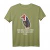 HapBunny T-Shirt - Bist Du der hässlichste Vogel? Lustiges Spruchshirt für Männer zum Geburtstag