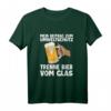 Lustiges Bier T-Shirt für Bierliebhaberinnen & Bierliebhaber  JGA Outfit, Bier Spruch & Party Shirt für Männer & Frauen