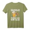 Lustiges Bier T-Shirt für Bierliebhaberinnen & Bierliebhaber  JGA Outfit, Bier Spruch & Party Shirt für Männer & Frauen