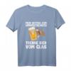 Lustiges Bier T-Shirt für Bierliebhaberinnen & Bierliebhaber  JGA Outfit, Bier Spruch & Party Shirt für Männer & Frauen