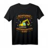 Ich bin jetzt ein Kindergartenkind Bagger T-Shirt - Perfektes Geschenk zum ersten Kindergartentag für Jungen und kleine Brüder