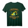 Ich bin jetzt ein Kindergartenkind Bagger T-Shirt - Perfektes Geschenk zum ersten Kindergartentag für Jungen und kleine Brüder