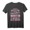 Ich Bin Diese Legendäre Wirtin Von Der Alle Reden - Lustiges Gastronomie T-Shirt für Wirtinnen, Geburtstags- & Rentengeschenk