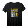 Ich glaube mir nicht mal selbst wenn ich sage nur ein Bier T-Shirt - Lustiges Gruppenoutfit für Mallorca, Junggesellenabschied & Party