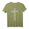 Amazing Grace Kreuzform T-Shirt - Spirituelles Design für Christen, Kirche, Camp Outs & Glaubensbotschaft