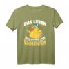 Das Leben Ist Entspannter Mit Badeenten T-Shirt  Lustiges Enten Motiv für Entenbesitzer & Tierliebhaber als Geschenk