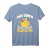 Das Leben Ist Entspannter Mit Badeenten T-Shirt  Lustiges Enten Motiv für Entenbesitzer & Tierliebhaber als Geschenk