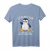 Ich bin nicht klein ich bin auf das beste reduziert - Lustiges Pinguin T-Shirt für Frauen, Geschenkidee zum Geburtstag & Weihnachten