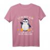 Ich bin nicht klein ich bin auf das beste reduziert - Lustiges Pinguin T-Shirt für Frauen, Geschenkidee zum Geburtstag & Weihnachten