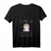 Damen T-Shirt mit V-Ausschnitt: Ich kam sah und hatte direkt keinen Bock - Lustiges Faulheit Motiv für Lehrer, Eltern, Kollegen & Faule