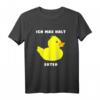 Enten T-Shirt - Lustiges Gummi Ente Motiv mit Spruch für Kinder, Männer & Frauen  Perfekt als Geschenk, Karneval & Fasching