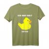 Enten T-Shirt - Lustiges Gummi Ente Motiv mit Spruch für Kinder, Männer & Frauen  Perfekt als Geschenk, Karneval & Fasching
