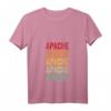 Damen Apache County Arizona Regenbogen-Textdesign T-Shirt mit V-Ausschnitt  Perfektes Geschenk für Heimatliebhaber