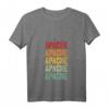 Damen Apache County Arizona Regenbogen-Textdesign T-Shirt mit V-Ausschnitt  Perfektes Geschenk für Heimatliebhaber