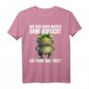Ihr seid doch wieder ohne Aufsicht! Lustiges T-Shirt mit ironischem Katzen- und Frosch-Spruch  Perfektes Geschenk für Morgenmuffel, Schichtarbeiter & Humorliebhaber
