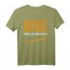 Als Gott mich schuf grinste er - Witziges Spruch T-Shirt für Geburtstage & Partys, originelles Geschenk für Freunde und Familie