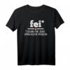 Lustiges 'Fei Franken' T-Shirt  Das perfekte Geschenk für Dialektliebhaber aus Ober-, Mittel- oder Unterfranken