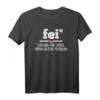 Lustiges 'Fei Franken' T-Shirt  Das perfekte Geschenk für Dialektliebhaber aus Ober-, Mittel- oder Unterfranken