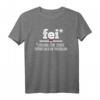 Lustiges 'Fei Franken' T-Shirt  Das perfekte Geschenk für Dialektliebhaber aus Ober-, Mittel- oder Unterfranken
