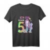 Kinder Ich bin schon 5. Geburtstag Meerjungfrau T-Shirt  Süßes Geburtstagsoutfit für Mädchen, perfekte Geschenkidee für kleine Meerjungfrauen