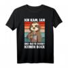 Faultier Ich kam, sah und hatte direkt keinen Bock T-Shirt  Lustiges Geschenk für Kaffeeliebhaber, Kollegen und Arbeitsmüde