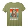 Faultier Ich kam, sah und hatte direkt keinen Bock T-Shirt  Lustiges Geschenk für Kaffeeliebhaber, Kollegen und Arbeitsmüde