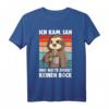 Faultier Ich kam, sah und hatte direkt keinen Bock T-Shirt  Lustiges Geschenk für Kaffeeliebhaber, Kollegen und Arbeitsmüde