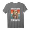 Faultier Ich kam, sah und hatte direkt keinen Bock T-Shirt  Lustiges Geschenk für Kaffeeliebhaber, Kollegen und Arbeitsmüde