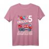Kinder T-Shirt 'Endlich 5 Jetzt bin ich Einsatzleiter'  Cooles Feuerwehrdesign für Jungen und Mädchen, perfekt zum 5. Geburtstag