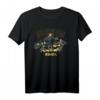 HapBunny Attack on Titan T-Shirt mit Drei Zeichen und gewölbtem Text - Lizenzierter Fanartikel für Anime und Manga Fans