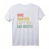 Ohne Manfred läuft hier gar nichts T-Shirt - Lustiges personalisiertes Spruchshirt für Weihnachten, Geburtstag, Vatertag & Muttertag