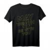Star Wars May The 4th Be With You Galaxy Fill Text T-Shirt - Offiziell lizenziertes Star Wars Merchandise für Fans