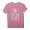 Ich Muss Gar Nix Ich Muss Nur Nach Greetsiel Nordsee T-Shirt  Lustiges Retro Geschenk für Nordsee-Urlauber & Ostfriesland Fans