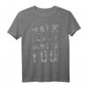 Star Wars May The Force Be With You Side Text T-Shirt - Offiziell Lizenzierte Fan-Kleidung