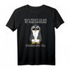 Heute möchte ich was mit Menschen machen Schubsen wäre toll T-Shirt - Lustiges Statement-Shirt für Freunde und Alltag