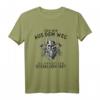 Geh mir aus dem Weg du unnötiger Sozialkontakt Wikinger T-Shirt  Lustiges Geschenk für Männer, Freunde & Familie