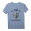Geh mir aus dem Weg du unnötiger Sozialkontakt Wikinger T-Shirt  Lustiges Geschenk für Männer, Freunde & Familie