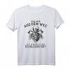 Geh mir aus dem Weg du unnötiger Sozialkontakt Wikinger T-Shirt  Lustiges Geschenk für Männer, Freunde & Familie