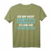Ich bin nicht dumm! Ich hab nur Pech beim Denken - Lustiges Spruch T-Shirt für Männer und Frauen, perfekt als Geschenk zu Weihnachten oder Geburtstag